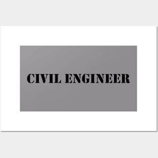 Best Civil Engineer T-shirts 2022 Posters and Art